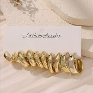 Gold Spiral Hair Clip